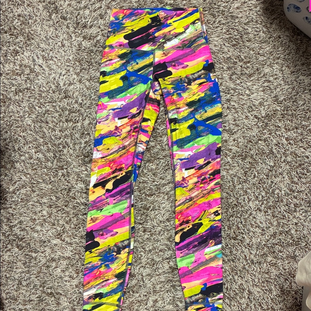 Colorful lululemon tights